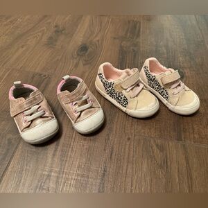 See Kai run Pink and Cream Kids Shoes